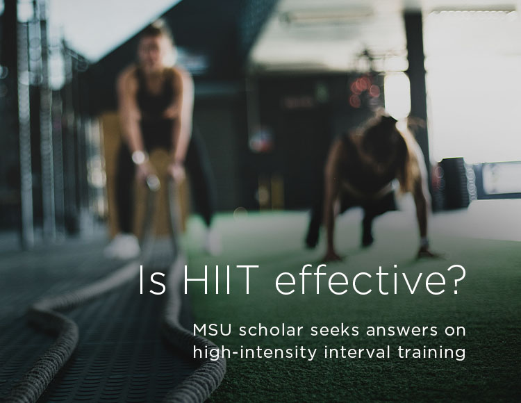 Is HIIT effective? MSU scholar seeks answers on high-intensity interval training