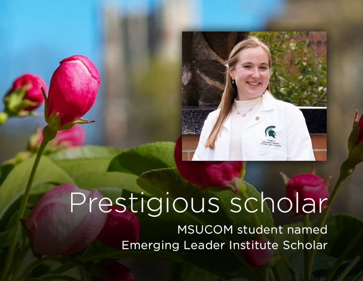 Prestigious scholar: MSUCOM student named Emerging Leader Institute Scholar 