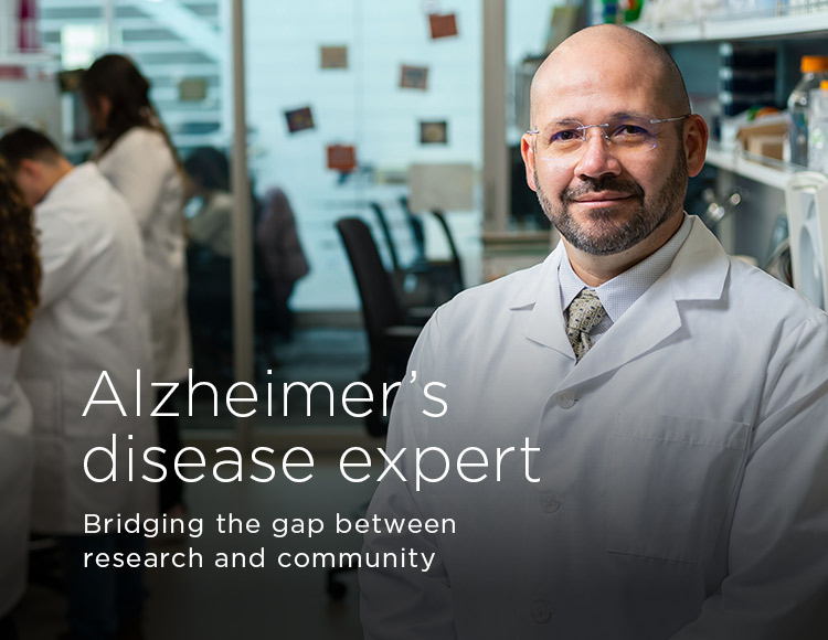 Alzheimer’s disease expert: Bridging the gap between research and community