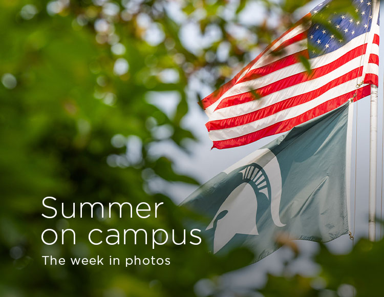 Summer on campus: The week in photos