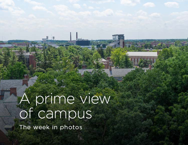 A prime view of campus: The week in photos
