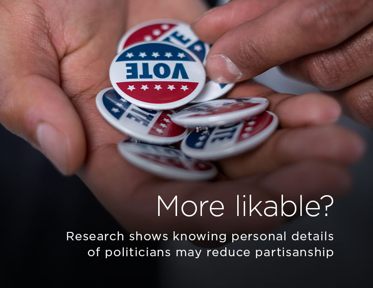 More likable?: Research shows knowing personal details of politicians may reduce partisanship 