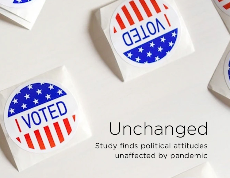 Unchanged: Study finds political attitudes unaffected by pandemic