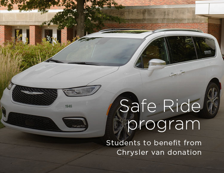 Safe Ride program: Students to benefit from Chrysler van donation