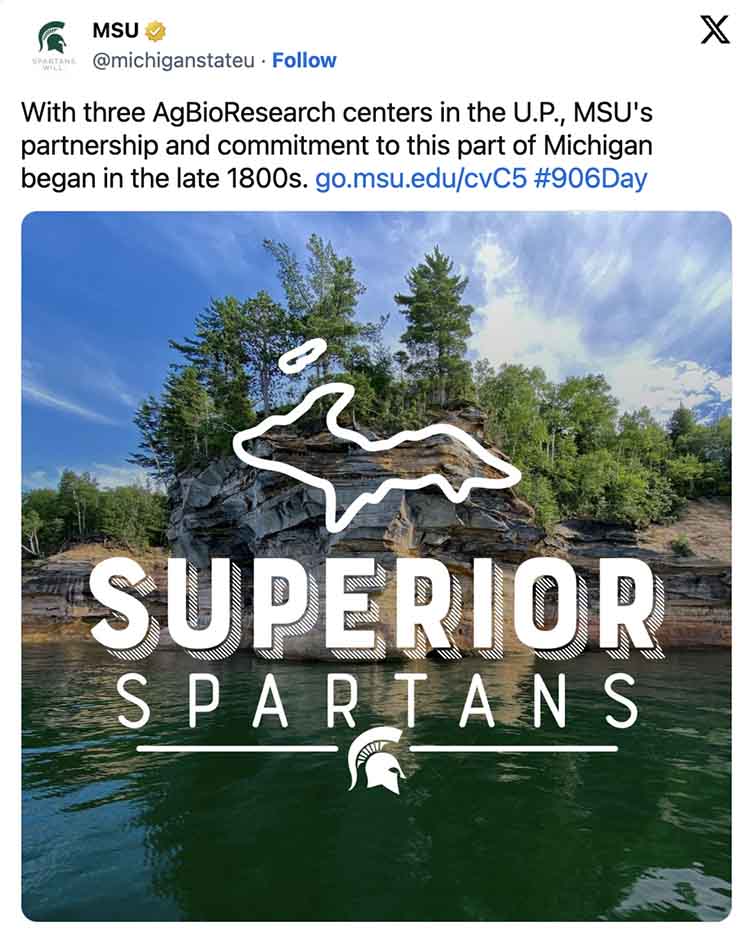 With three AgBioResearch centers in the U.P., MSU's partnership and commitment to this part of Michigan began in the late 1800s.
