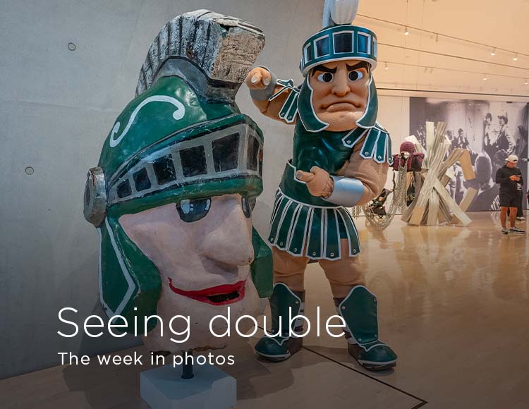 Seeing double: The week in photos