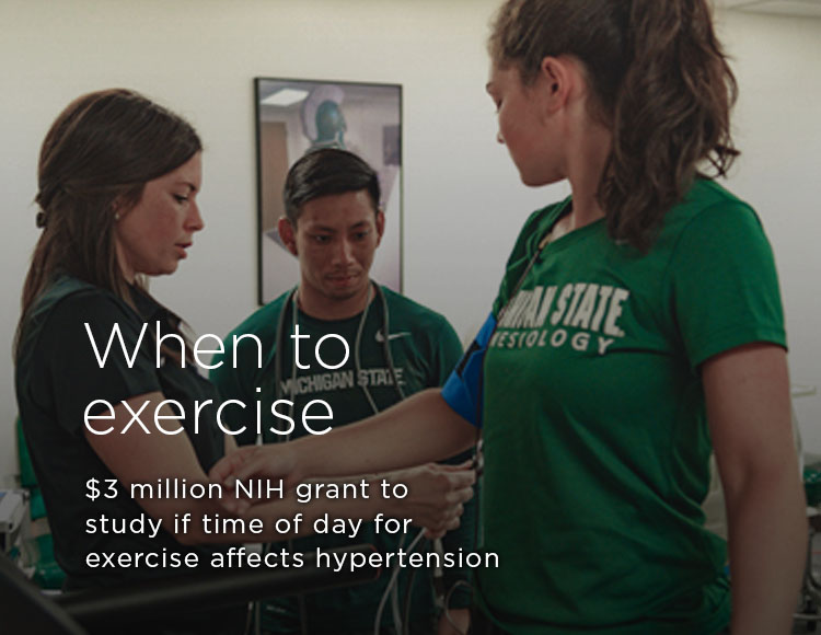 When to exercise: $3 million NIH grant to study if time of day for exercise affects hypertension