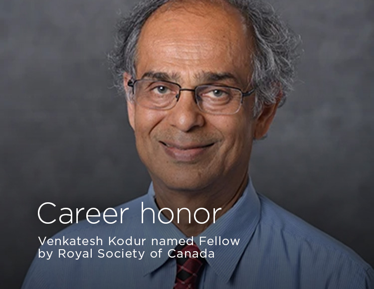 Career honor: Venkatesh Kodur named Fellow by Royal Society of Canada