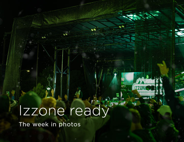 Izzone ready: The week in photos