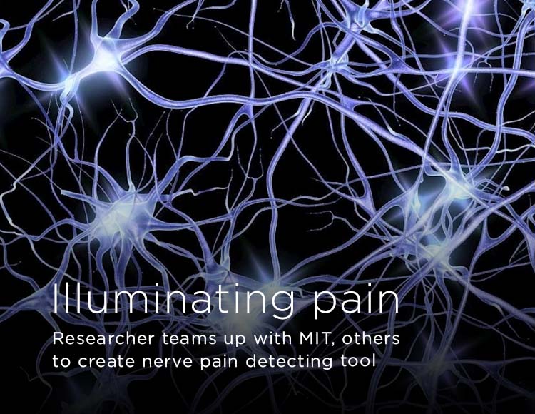 Illuminating pain: Researcher teams up with MIT, others to create nerve pain detecting tool