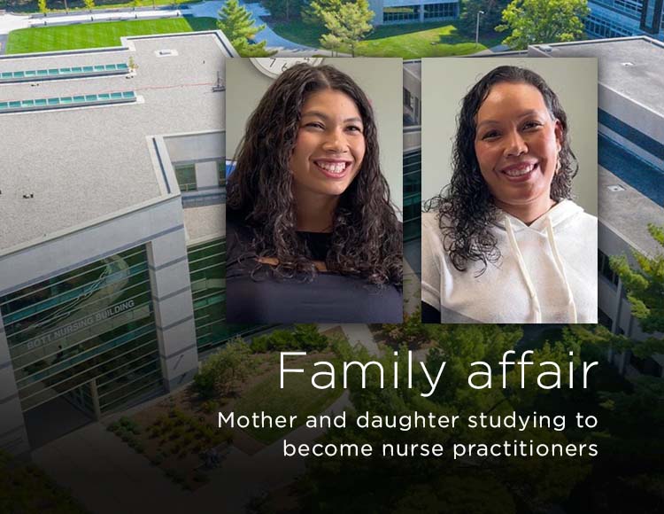 Family affair: Mother and daughter studying to become nurse practitioners