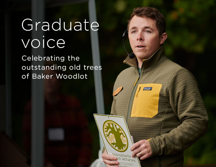Graduate voice: Celebrating the outstanding old trees of Baker Woodlot