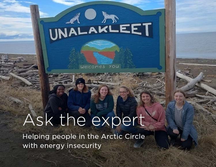 Ask the expert: Helping people in the Arctic Circle with energy insecurity