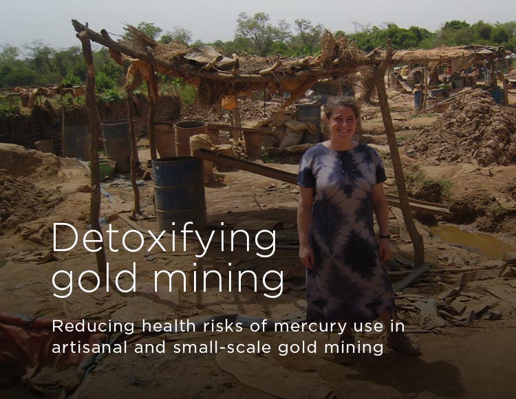 Detoxifying gold mining: Reducing health risks of mercury use in artisanal and small-scale gold mining