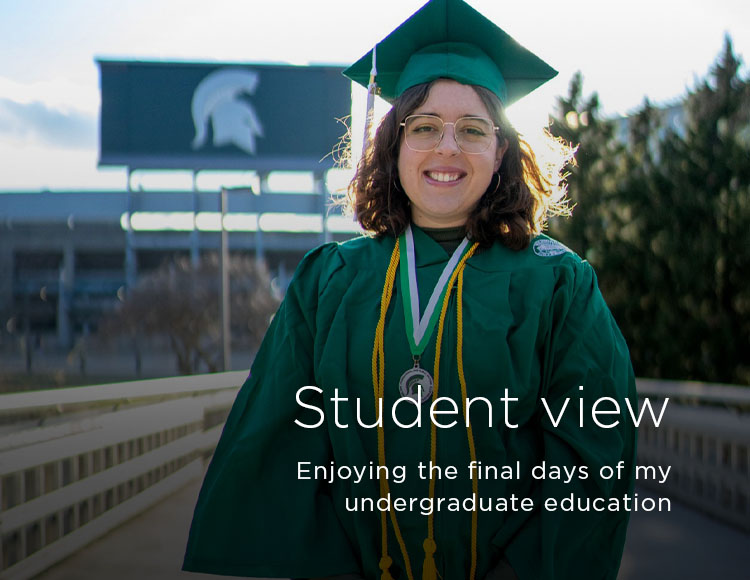 Student view: Enjoying the final days of my undergraduate education