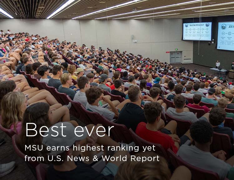 Best ever: MSU earns highest rankings yet from U.S. News & World Report