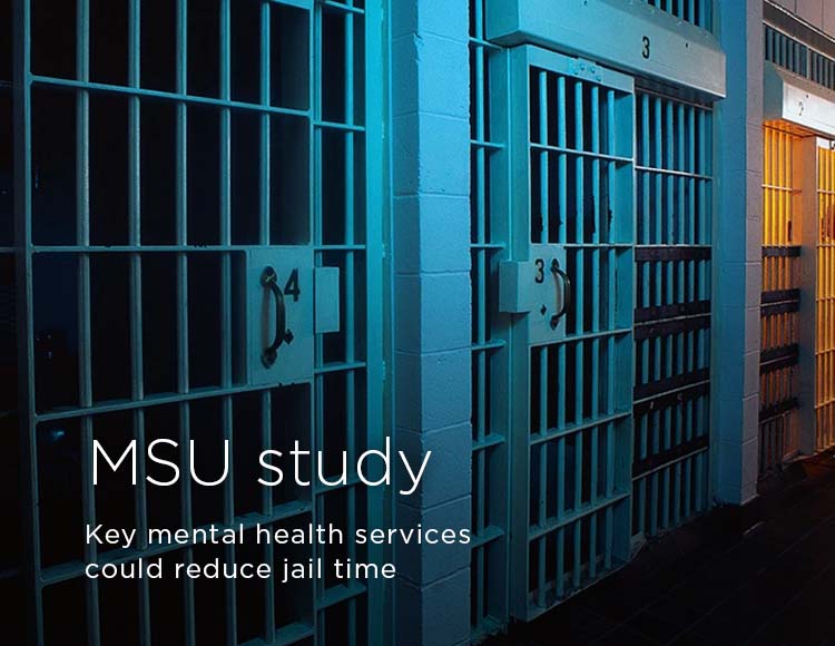 MSU study: Key mental health services could reduce jail time
