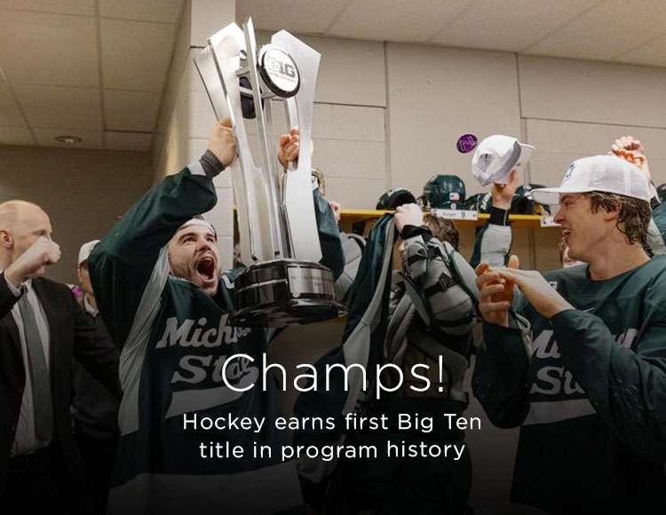 Champs! Hockey earns first Big Ten title in program history