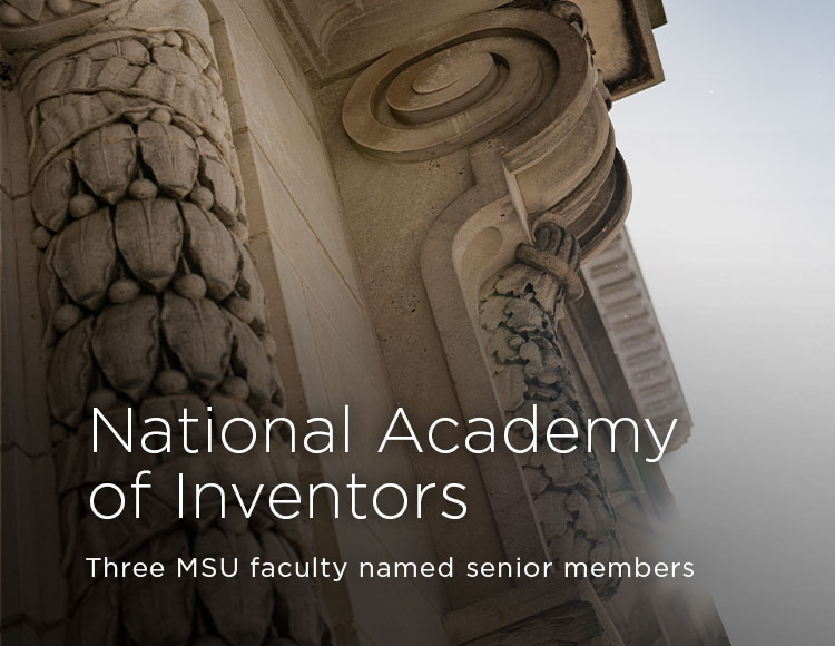 National Academy of Inventors: Three MSU faculty named senior members