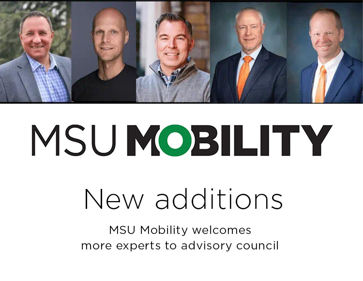 New additions: MSU Mobility welcomes more experts to advisory council