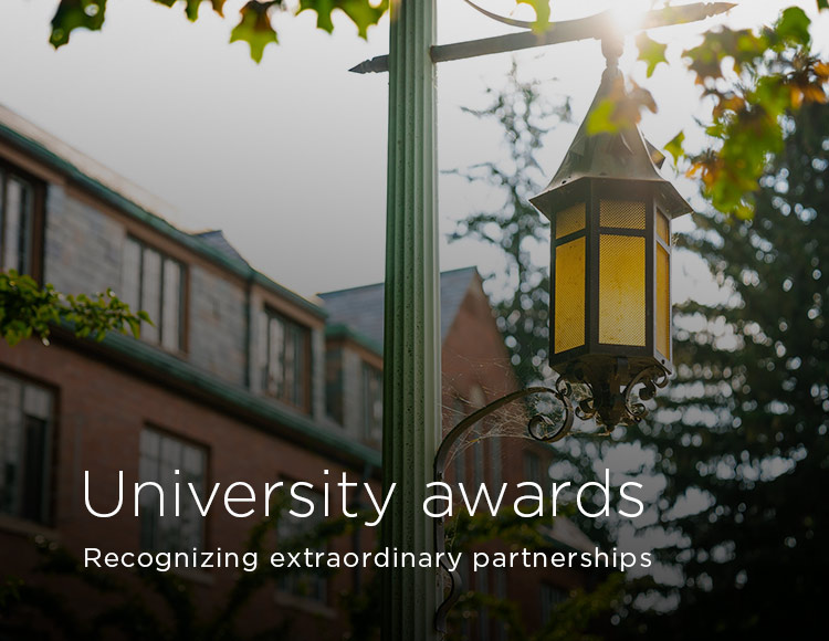 University awards: Recognizing extraordinary partnerships