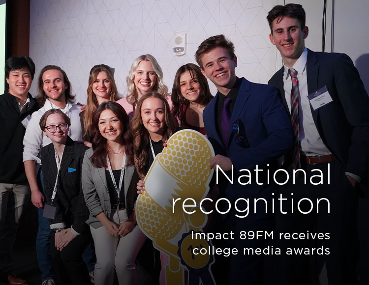 National recognition: Impact 89FM receives college media awards
