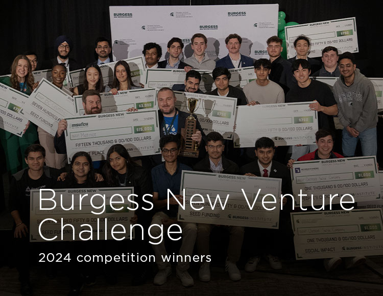 Burgess New Venture Challenge: 2024 competition winners
