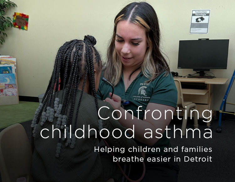 Confronting childhood asthma: Helping children and families breathe easier in Detroit
