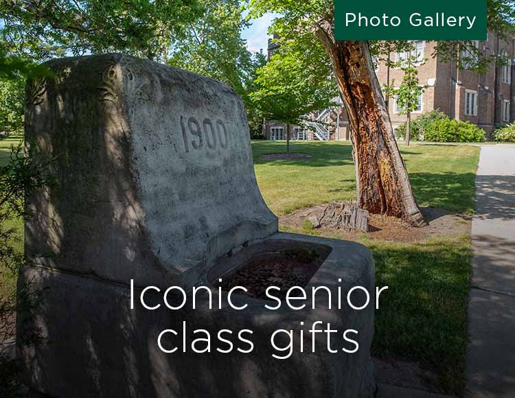 Iconic senior class gifts