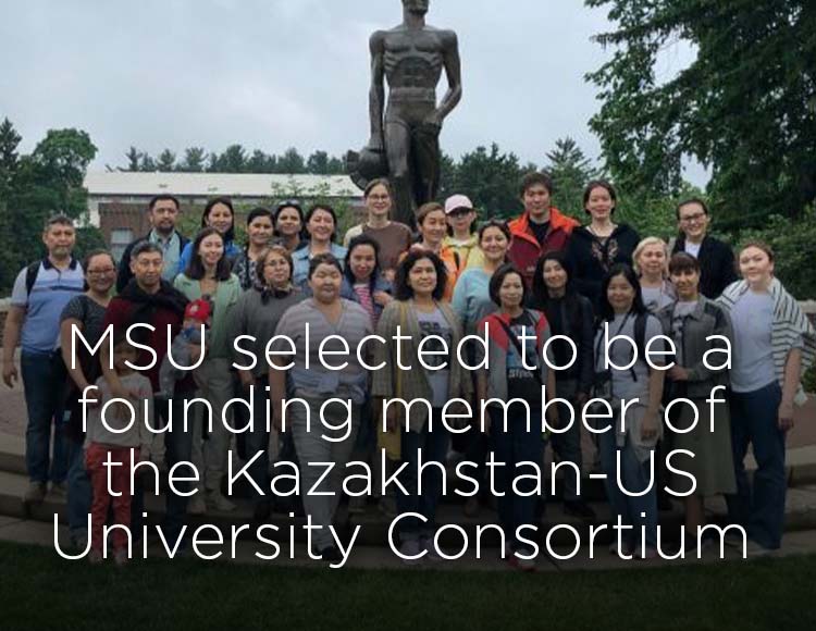 MSU selected to be a founding member of the Kazakhstan-U.S. University Consortium
