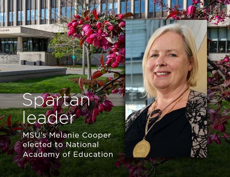 Spartan leader: MSU’s Melanie Cooper elected to National Academy of Education