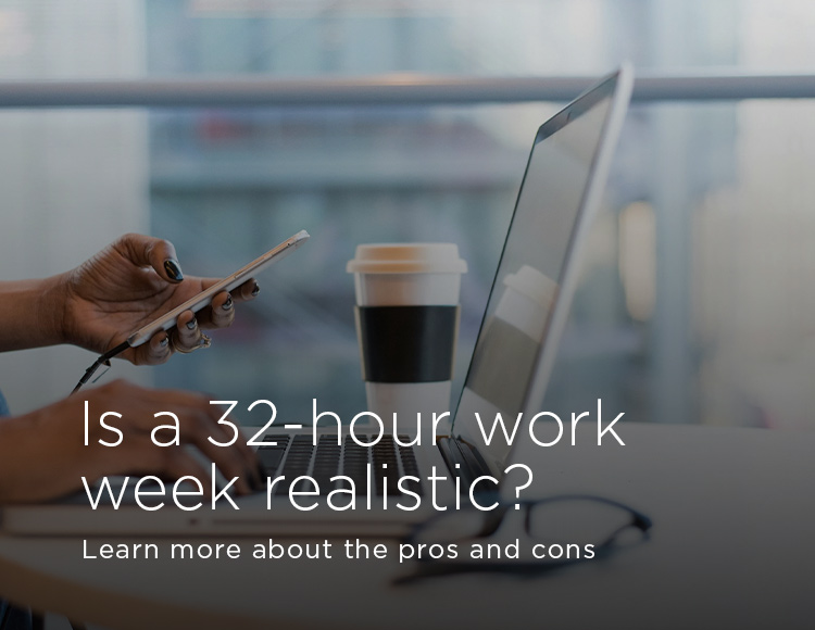 Is a 32-hour work week realistic? Learn more about the pros and cons
