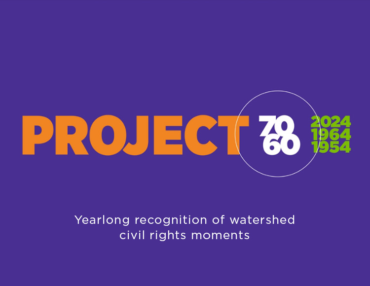Project 70/60: Yearlong recognition of watershed civil rights moments