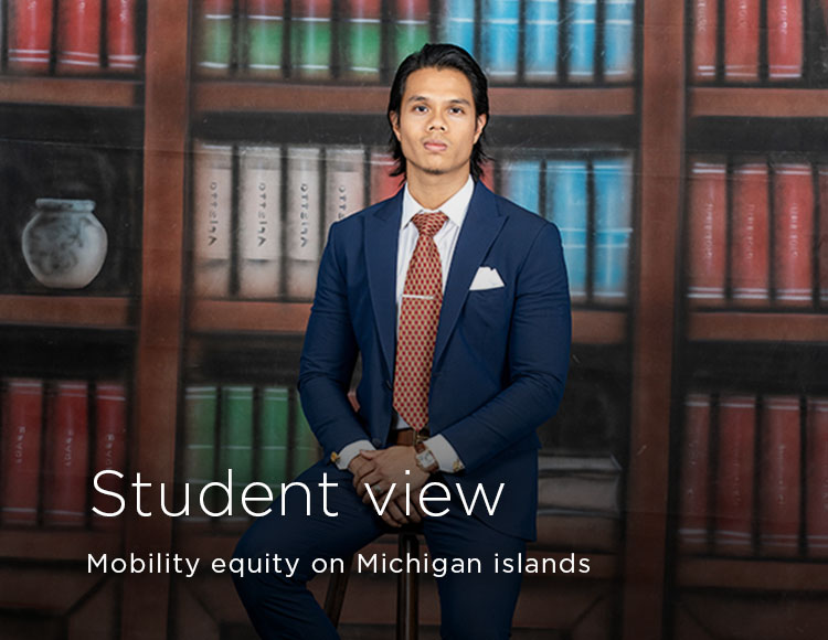 Student view: Mobility equity on Michigan islands