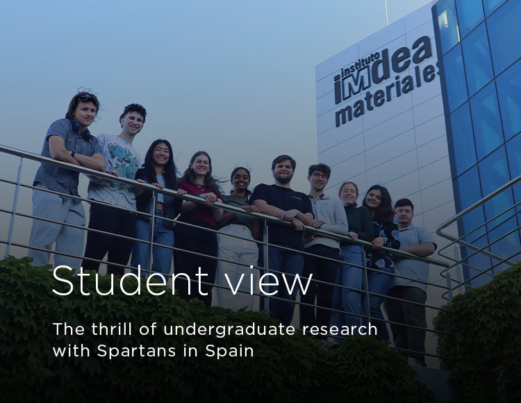 Student view: The thrill of undergraduate research with Spartans in Spain