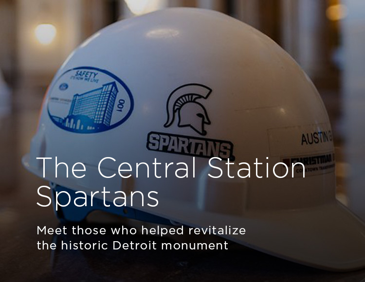 The Central Station Spartans: Meet those who helped revitalize the historic Detroit monument