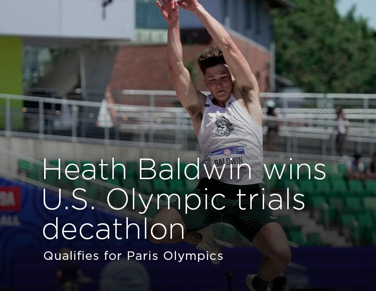 Heath Baldwin wins U.S. Olympic trials decathlon: Qualifies for Paris Olympics