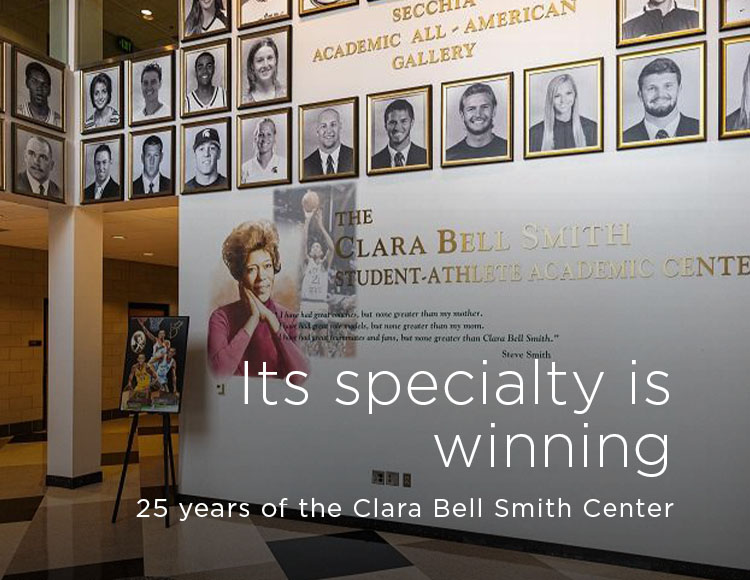 Its specialty is winning: 25 years of the Clara Bell Smith Center