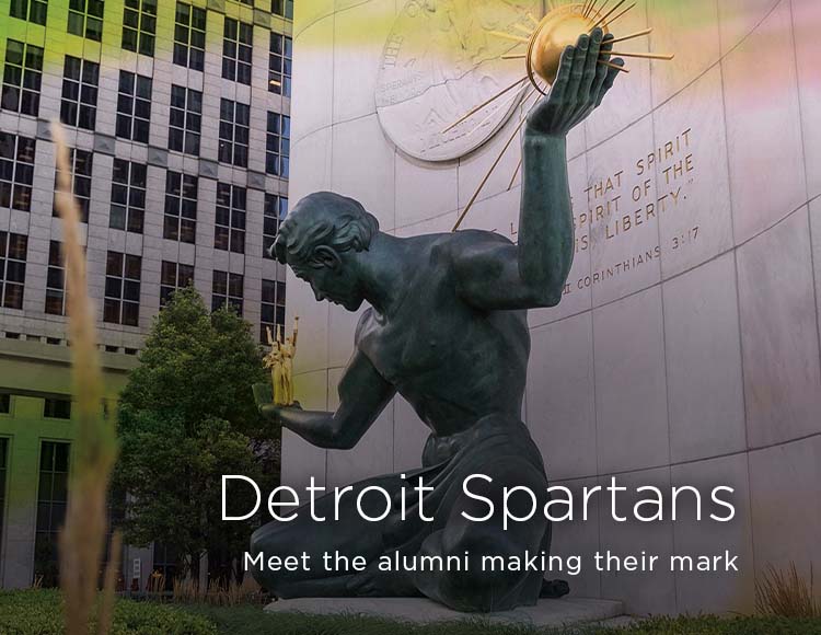 Detroit Spartans: Meet the alumni making their mark
