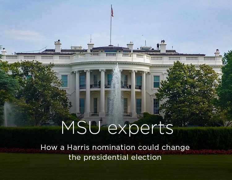 MSU experts: How a Harris nomination could change the presidential election