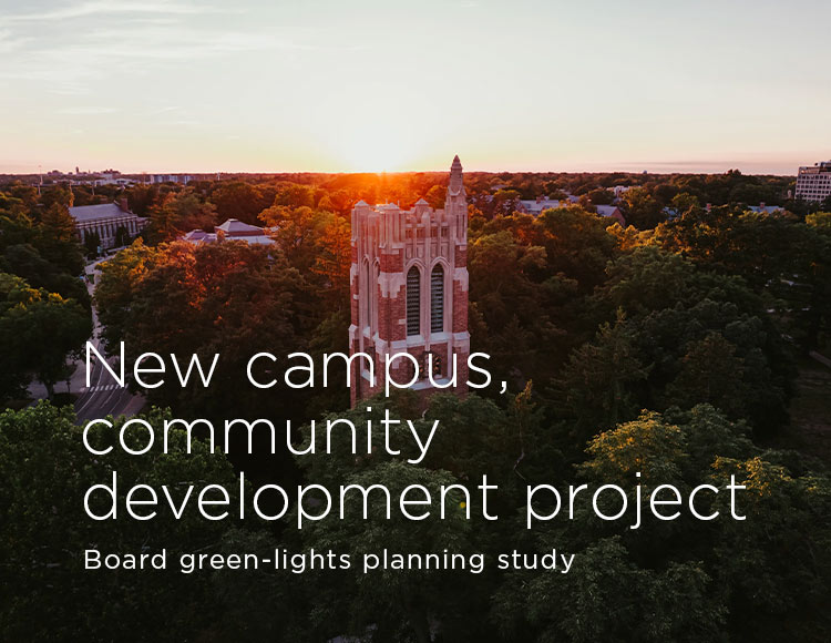 New campus, community development project: Board green-lights planning study