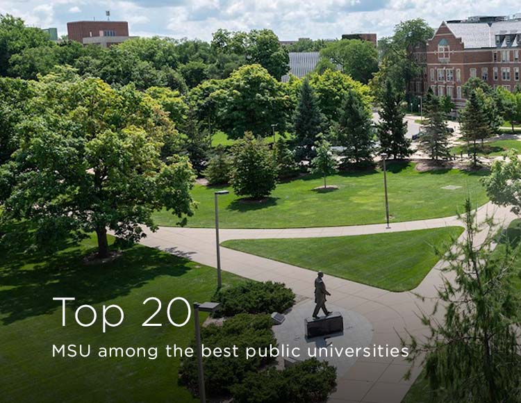 Top 20: MSU among the best public universities