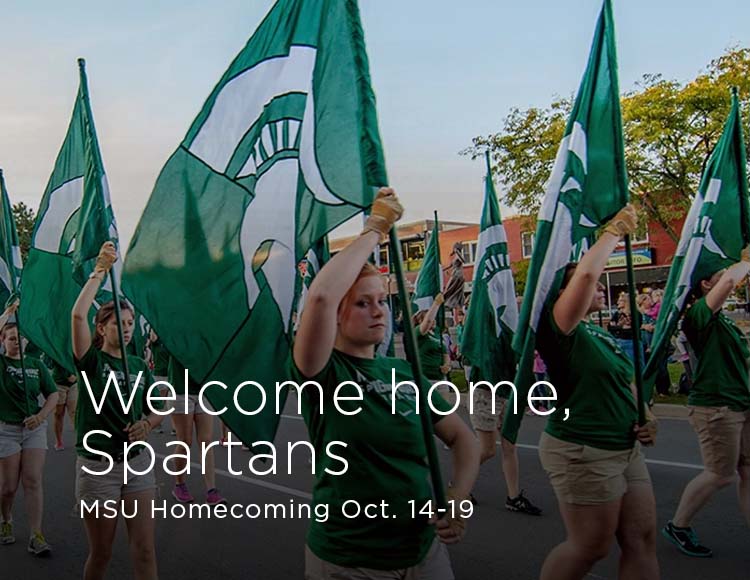 Welcome home, Spartans: MSU Homecoming Oct. 14-19