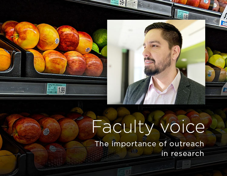 Faculty voice: The importance of outreach in research