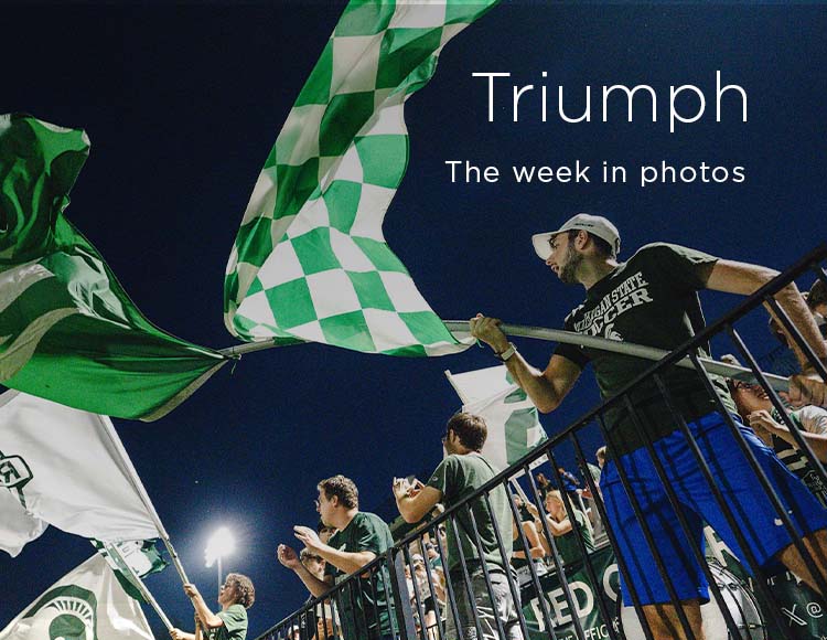 Triumph: The week in photos