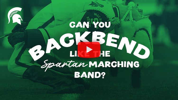 Can you backbend like the Spatan Marching Band?