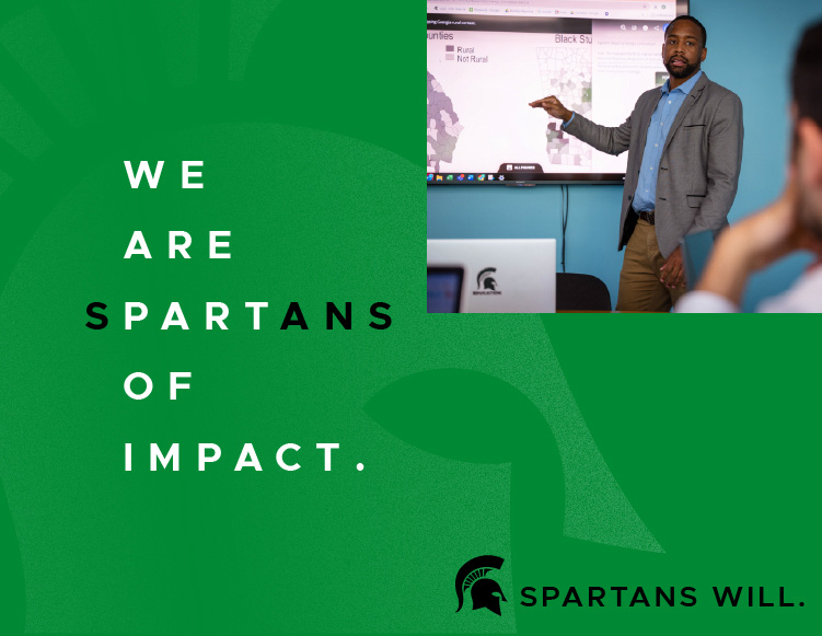 We are Spartans of impact