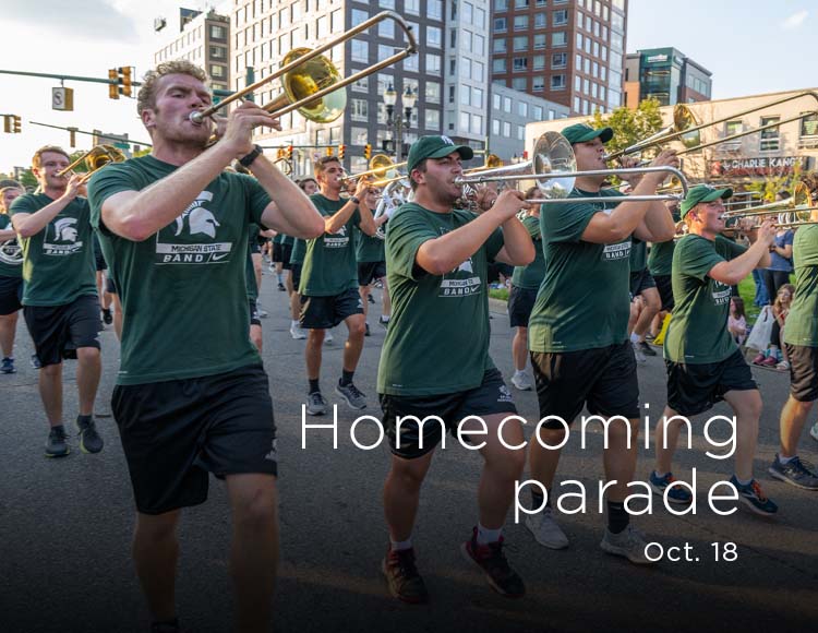 Homecoming parade: Oct. 18