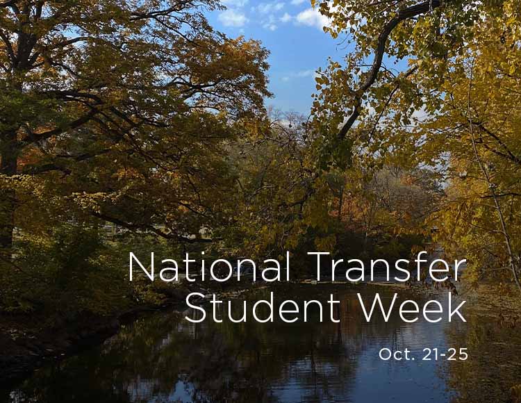 National Transfer Student Week: Oct. 21-25