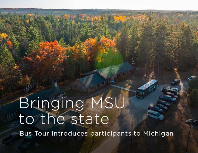 Bringing MSU to the state: Bus Tour introduces participants to Michigan